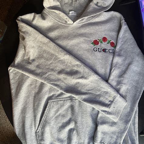 gucci jacket womens fake|Gucci x champion hoodie real.